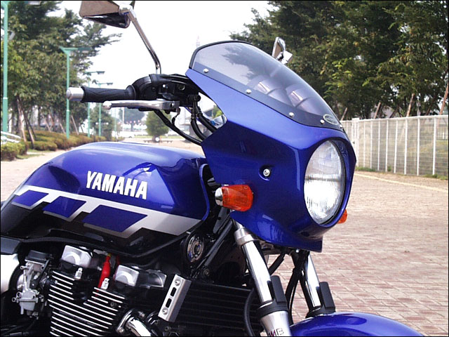 Black Upper Fairing Cowl+Headlight Kit Fit For Yamaha XJR400 ZRX400 XJR1300 