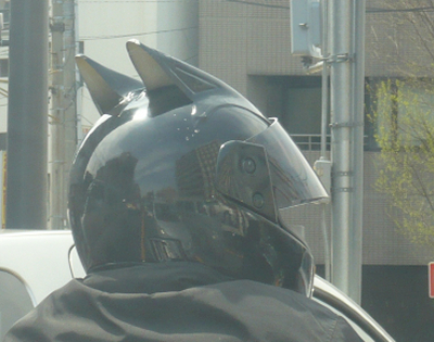 CAT EARS for motorcycle helmet diffuser, type3 | Samurider.com